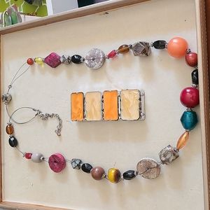 Necklace and bracelet
